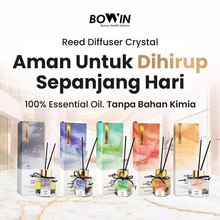 Promo Bowin Reed Diffuser Crystal - Aromaterapi Pengharum Ruangan ...
