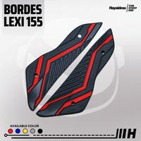 Gambar Hayaidesu Floor Step Boardrest Karpet Motor LEXI 155 Bordes -  Premium Quality - MERAH dari Hayaidesu Indonesia Kab. Tangerang 5 Tokopedia