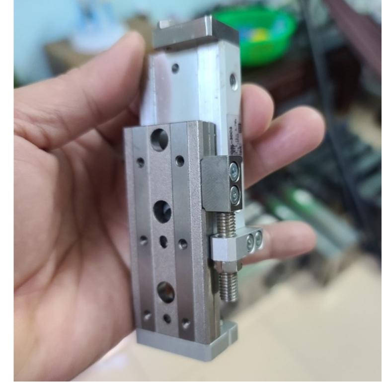 Xi lanh hơi loại 2 ty, có ray, tháo máy công nghiệp