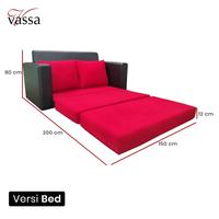 Gambar Sofabed Vicky Sofabed Minimalis By Vassa dari Vassa Sofa & Home Kab. Bogor 4 Tokopedia