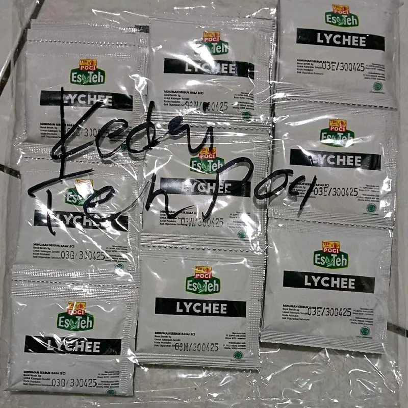 Serbuk Rasa Teh Poci Lychee 0