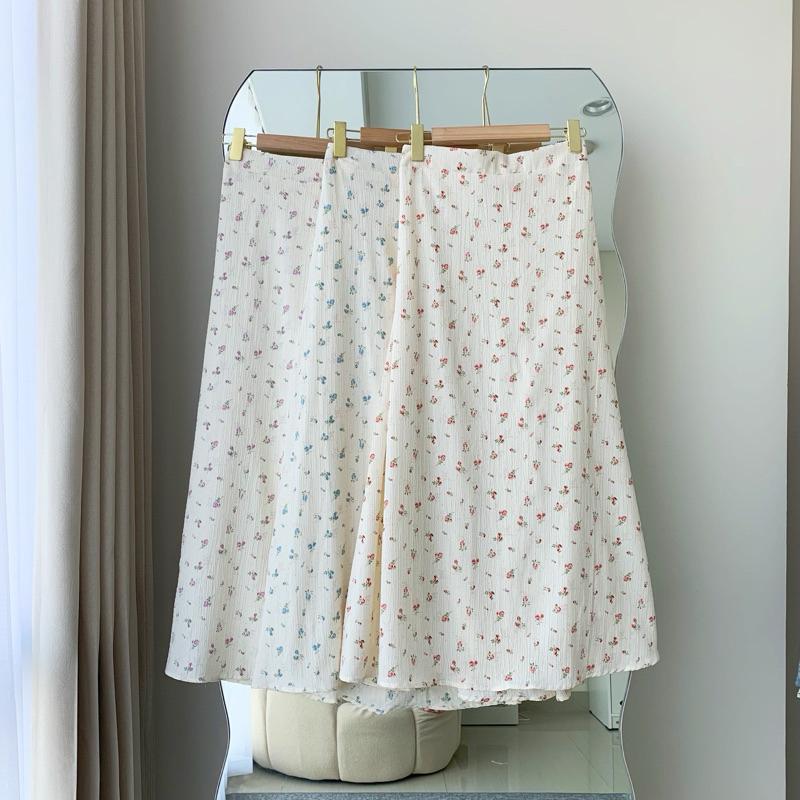 ROK KOREA BELLA I FLORAL SKIRT I KOREAN SKIRT MOTIF BUNGA I  ROK PANJANG WANITA KERJAI ROK SPAN PANJANG MOTIF BUNGA Cantik Formal Kantor Nyaman rok motif 0