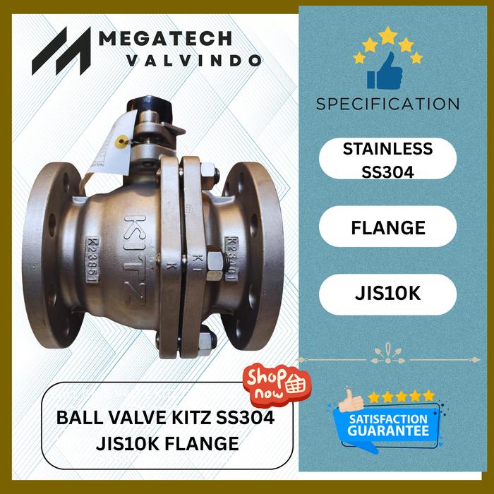 Jual BALL VALVE KITZ STAINLESS 3