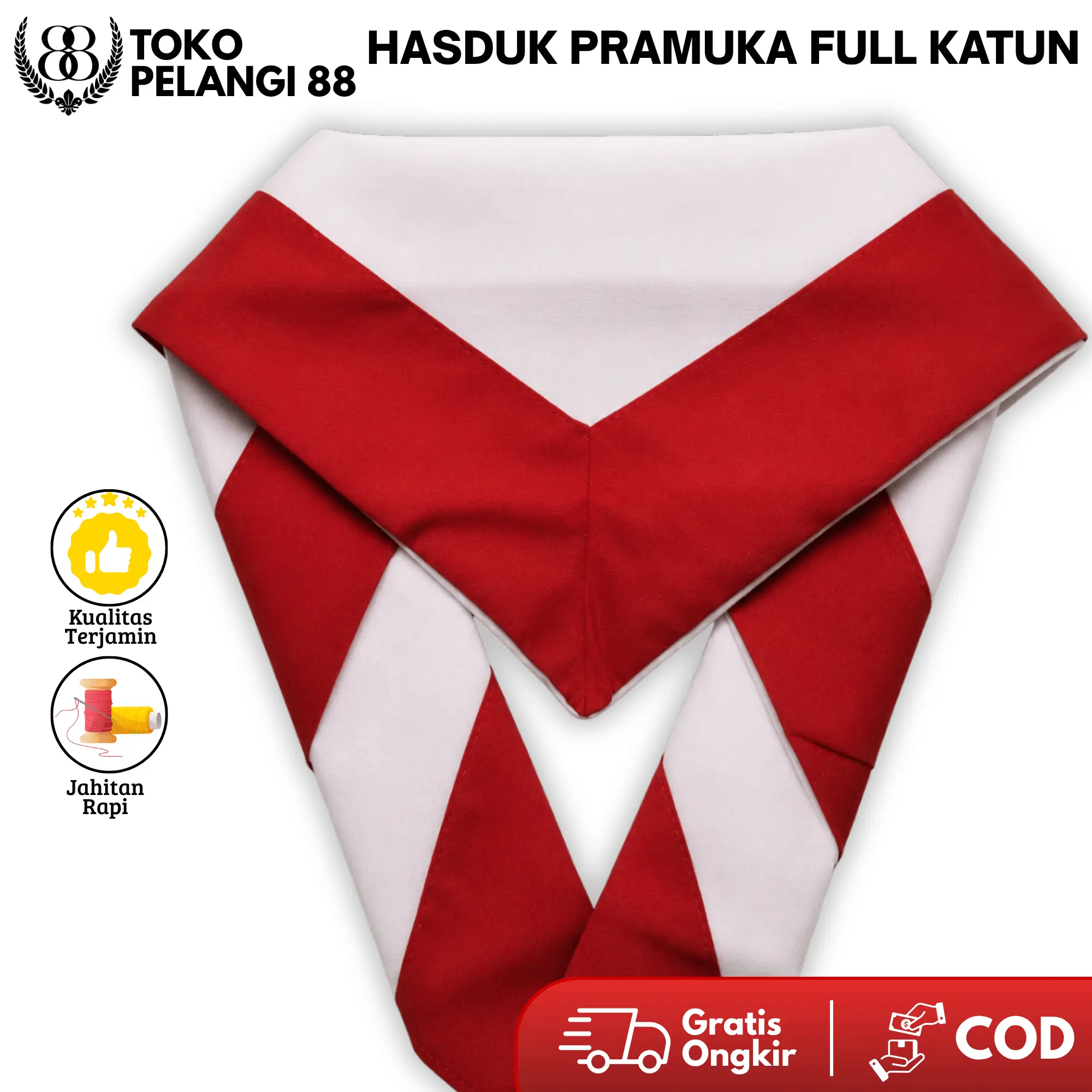 Hasduk Pramuka FULL KATUN Kacu Pramuka Katun