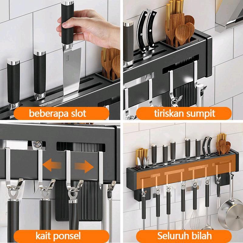 Rak Dapur Kitchen Set Gantungan Peralatan Masak Spatula Pisau Da  0.0  17-06-2024 3