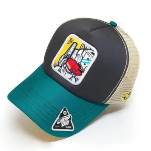 Drip On Topi Jaring Trucker Original Character Drip On Bahan Lotto Nyaman Adjustable Ukuran 60-63 cm Cocok untuk Kegiatan Sehari-hari - Hat