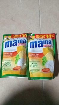 Product Review of Mama Lemon Sabun Cuci Piring Lemon & Daun Mint Refill 680ml x2 from e** s**s 0