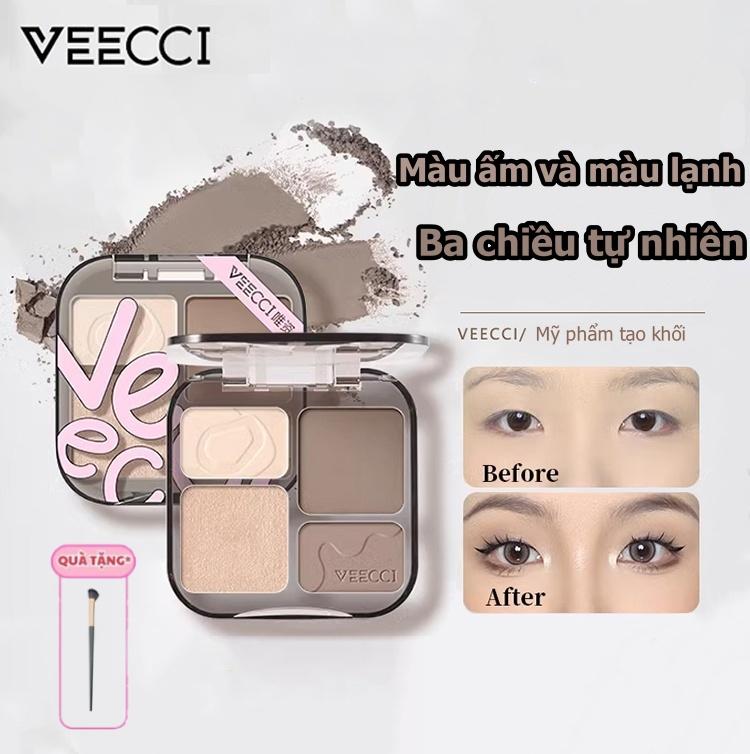 Bút Bắt Sáng Bảng Phấn Tạo Khối VEECCI, Tự Nhiên, Lâu Trôi, Không Thấm Nước, 8g