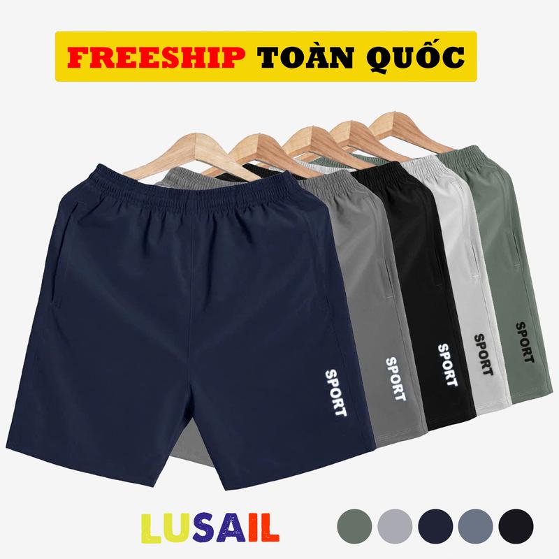 [SALE SỐC] Combo 5 quần Short nam chất vải cao cấp in logo Sport thể thao - Thương hiệu uy tín 0