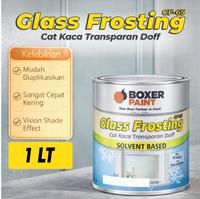 Gambar Cat Kaca Transparan Doff BOXER Glass Frosting SB GF-65 (1 lt) dari Boxer Paint Official Store Kab. Sidoarjo 1 Tokopedia