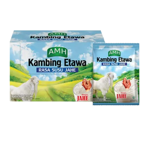 AMH - Susu Kambing Etawa rasa Jahe Merah isi 10 Pcs 1