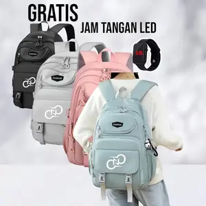 CENIOCEN - Tas Ransel Sekolah Anak Laki Laki Perempuan Cnc Van Kapasitas Besar Tas Sekolah Anak SD SMP SMA Multifungsi Backpack Sekolah Korean Style Fashion Anak Bisa Cod