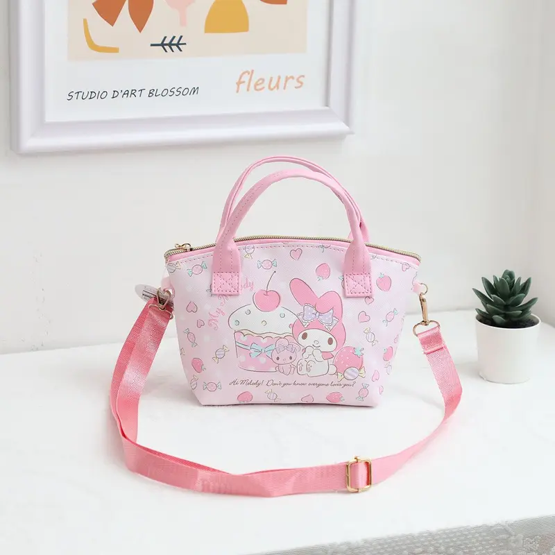Tas Selempang Anak Perempuan Import Tas Mini Karakter Kuromi Cinnamoroll My Melody Fashion 5