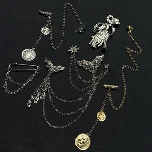 HANEUM - Aksesoris Brooch - Bros dan Pin Rantai