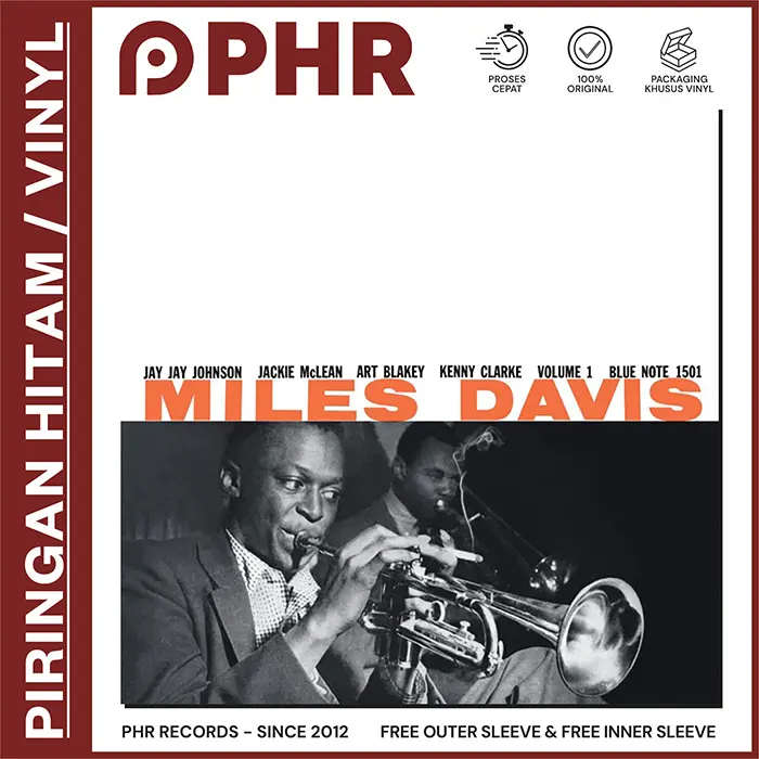 Vinyl MILES DAVIS - Volume 1 BLP 1501 [Piringan Hitam/LP/PH]