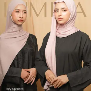 Nirmala Pashmina Premium Lumina Series Pasmina Kaos Premium Adem Lembut dengan Kualitas Terbaik untuk Kenyamanan Anda Pashmina meleyot