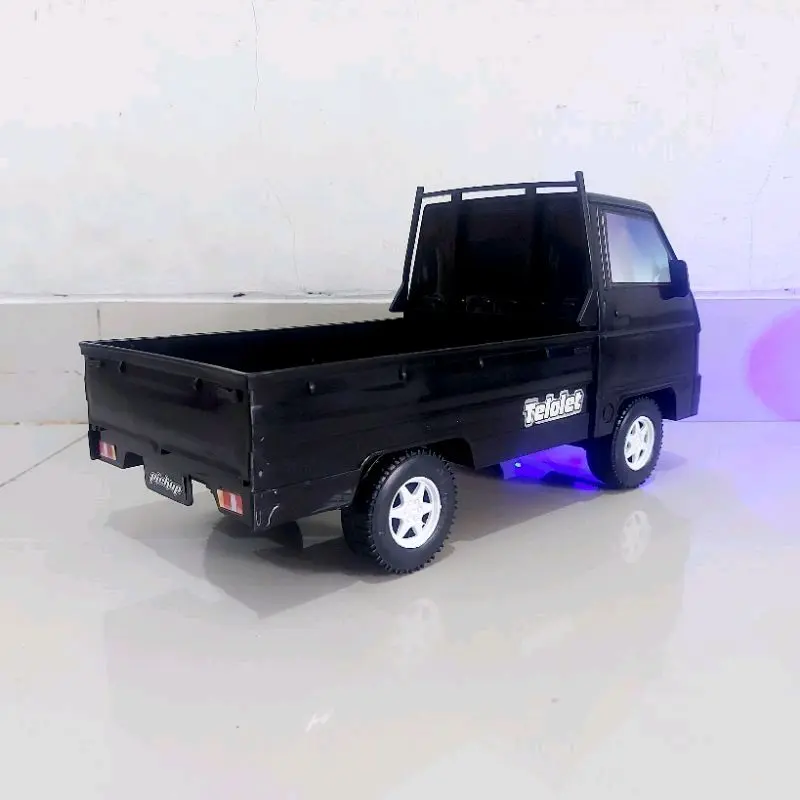 MAINAN MOBIL REMOTE CONTROL RC PICKUP L300 MUSIK TELOLET LAMPU BATRAI CAS RC PICKUP Toys 4