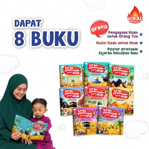 [Isi 8 buku] Sirah Nabawiyah untuk Anak usia 3+