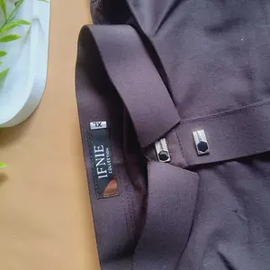 Jubah Pria Muslim Premium Model Kerah Kameja Dengan Variasi kancing Snap Bahan Cotton TOYOBO Tebal Dan Lembut