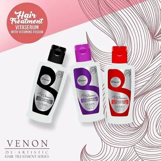 Venon VITA Serum vitamin rambur 30ml with vitamin E, A, C Haircare Treatment Perawatan