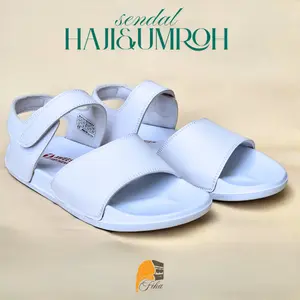 Sandal Wanita Gunung Sendal Casual Korean Haji Dan Umroh Putih Elastis Perlengkapan Haji Dan Umroh