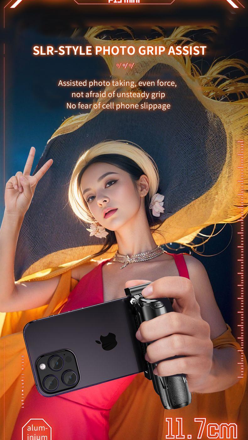 Product Introduction of ZIICOYO P15 Mini Travel Portable Shooting Assistant,Bluetooth Selfie Stick,Phone Tripod,Portable Mini Tripod,For Cellphone Android And Iphone,Suitable For Mobile Phone Photos/Selfies/Video Recording/Live Broadcast 26