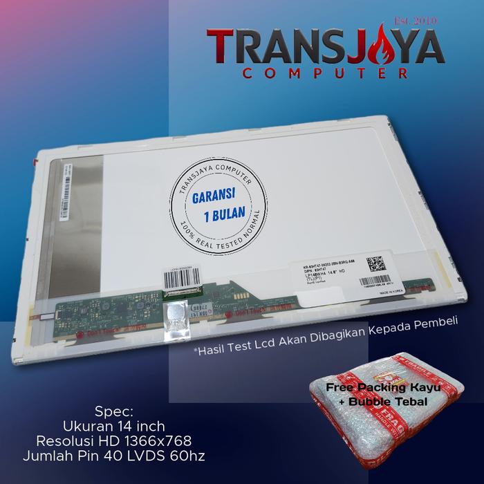 Gambar LCD LED Laptop Asus A43 A43D A43S A43SD A43SJ A43U A43E LED 14.0 Tebal dari TransjayaComputer Kota Administrasi Jakarta Barat Tokopedia