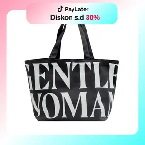 GENTLEWOMAN Totebag Wanita Medium Canvas Jastipan.th