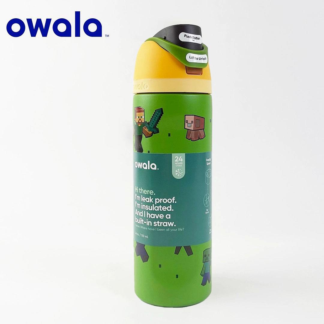 OWALA x Minecraft | Edisi Koleksi Resmi & Terbatas - FreeSip Tumbler 24oz / 32oz