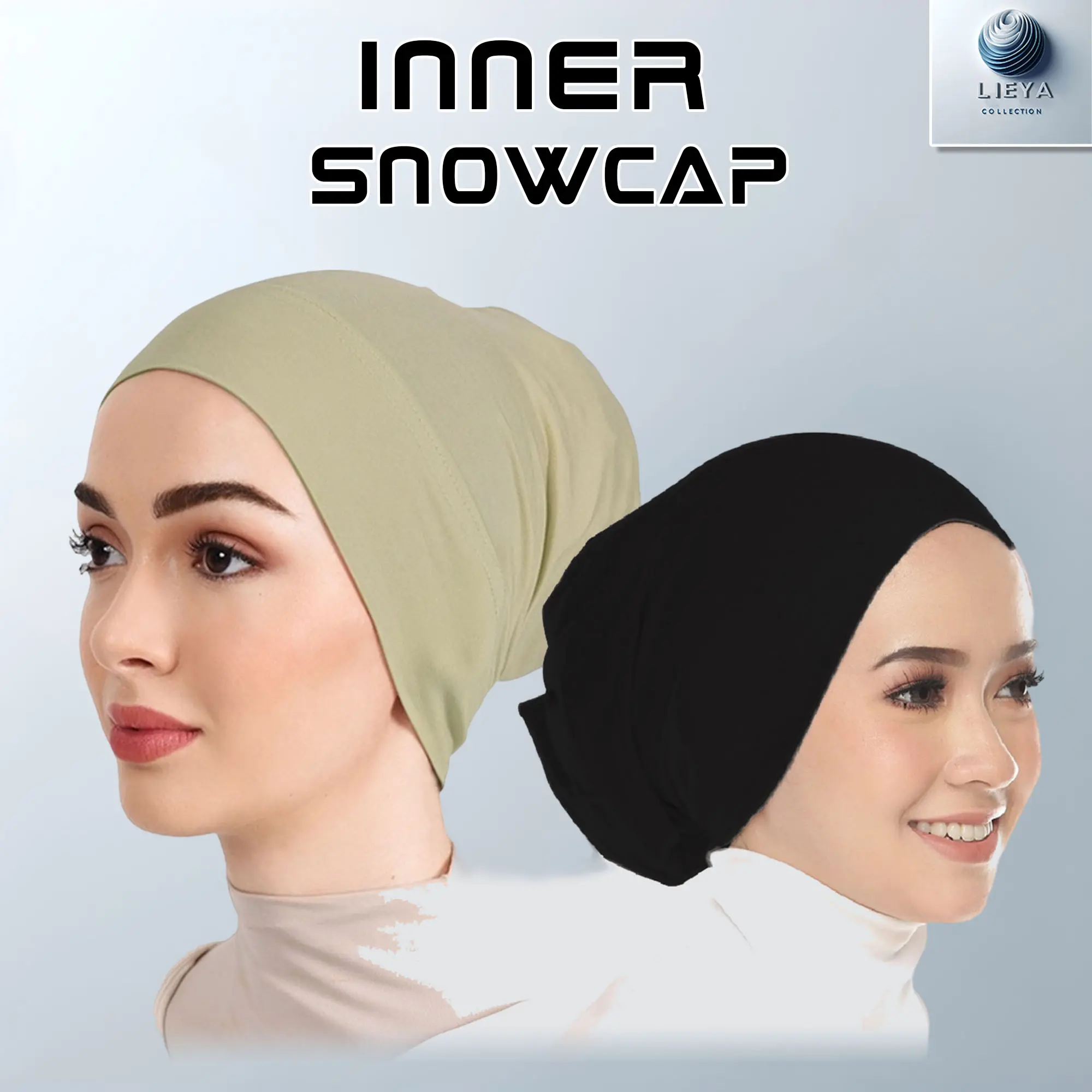 New Inner Snowcap Tudung /  ala2 Inner Warda Berhantu Snowcap