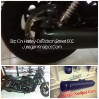 Gambar Knalpot Single Slipon Harley Davidson Street500 Model Rinehart dari JuraganKnalpotDotCom Kab. Purbalingga 2 Tokopedia