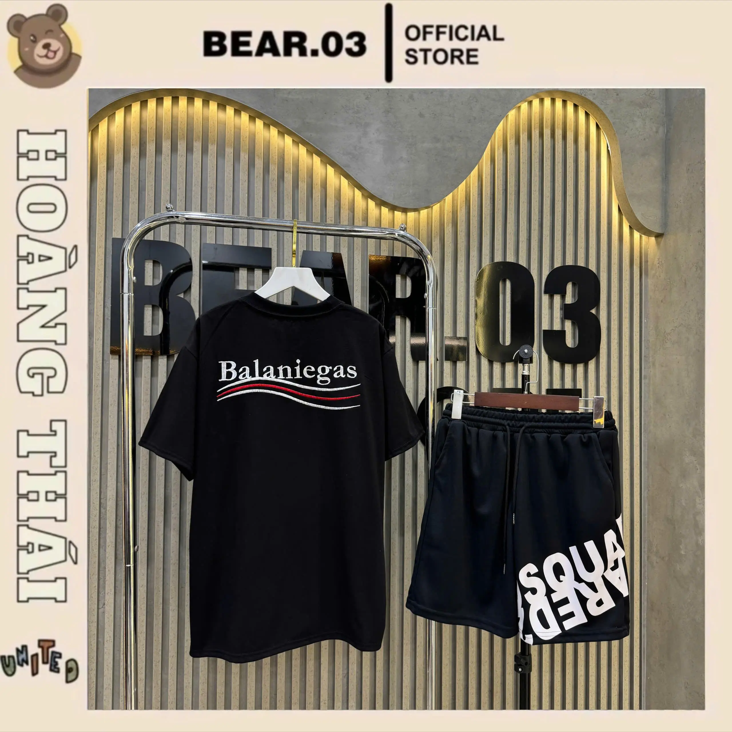 BỘ QUẦN ÁO BELAN CHẤT COTTON 2 CHIỀU , THÊU 2 MẶT TRƯỚC SAU BQ: 218