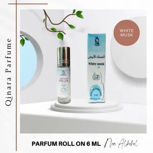 BELI SATU GRATISS SATU!!! Minyak Wangi White Musk Kemasan Roll On Ukuran 6ml Non Alkohol cocok Untuk Beraktivitas apapun!!