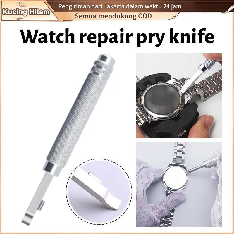 1pc Watch Back Cover Opener Tool Back Case Pry Knife Remover Professional Repair Tool for Watchmaker Replacement Battery