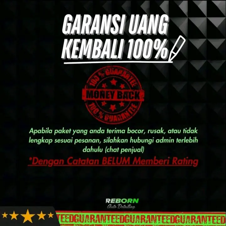 Paket Cuci Lengkap Motor dan Mobil Reborn Auto Detailing - Car 5