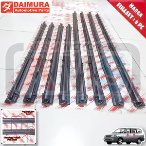 Pelipit Kaca Mobil Kijang New Kapsul LGX LSX ( 1 set isi 8 pcs )
