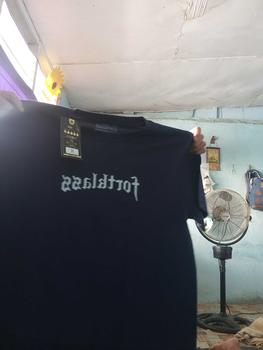 Product Review of FortKlass Kaos FEARLESS Regular Fit Kaos Sablon 24S 30S Kaos Pria Lengan Pendek Atasan Tshirt Distro from 𝙍**× 1