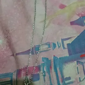 Kalung Titanium putih untuk wanita mewah permata KL-4MRN