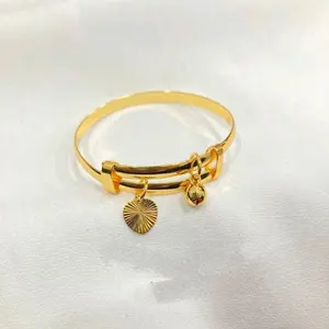 Gelang anak warna emas gelang bangle anti karat dan luntur