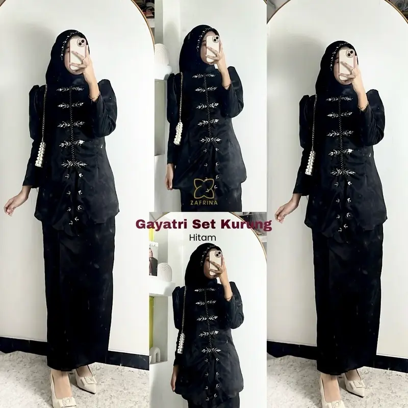 GAYATRI KURUNG MELAYU/BAJU WISUDA/BAJU BRIDESMAID/BAJU LAMARAN/BAJU KONDANGAN 0