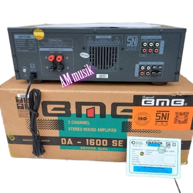 Amplifier BMB DA 1600 SE Original Power Ampli DA1600 miniatursound jawatimur
