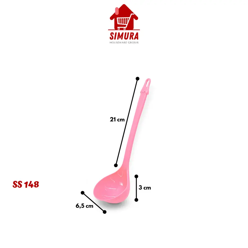 SENDOK SUP GOLDEN LEMON ( SS 148 ) #GSO Kitchenware Plastik 0