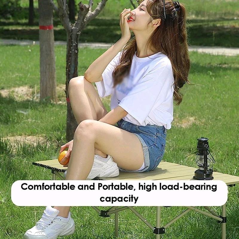 TAFFSPORT SPEEDS MEJA LIPAT PIKNIK PORTABLE CAMPING FOLDABLE CAMPING TABLE WITH BAG 4