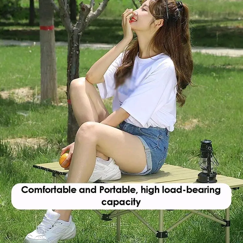 TAFFSPORT SPEEDS MEJA LIPAT PIKNIK PORTABLE CAMPING FOLDABLE CAMPING TABLE WITH BAG 3