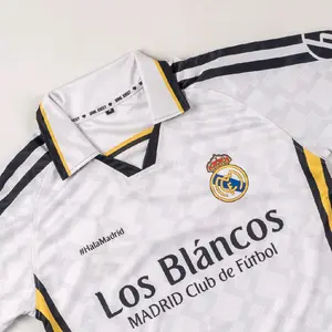 Flash Dash Jersey Band Jersey Real Madrid Jersey Futsal Jersey Vintage Olahraga Pria Sport