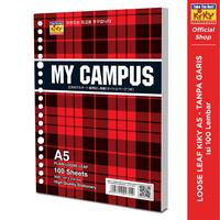 Gambar KIKY Loose Leaf /Kertas File Putih Tanpa Garis Ukuran A5 100 Lembar dari Kiky Stationery Kota Surakarta 4 Tokopedia
