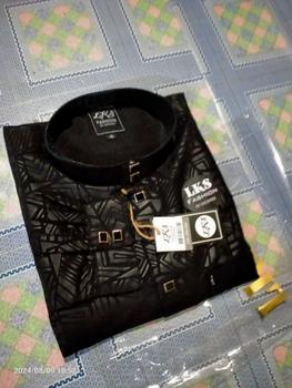Product Review of Kemko sultan motif etnic bahan betsway embos premium bahan Tebal ukuran S L XL XXL mewah dan kerkualitas, Variasi Kantong Samping Kancing Nyaman di pakai Tangan Panjang bisa buat Seragam warna Hitam dll Baju Koko Muslim Pria Dewasa Katun Kurta from m**8 2