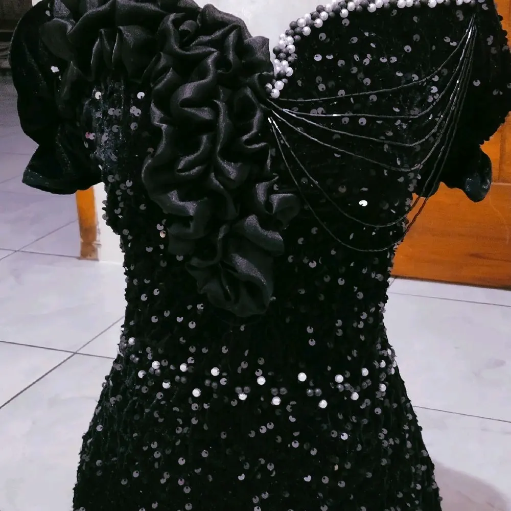 gaun singer, drespesta, dres sinden, dres payet mewah