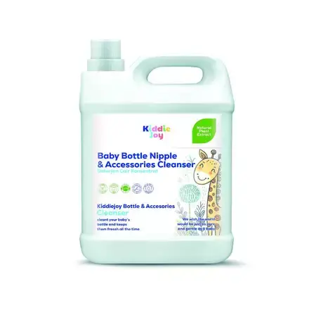 Kiddiejoy Bottle Nipple & Accessories Cleanser 1000ml – Pembersih Aman untuk Peralatan Bayi promo GUYS!