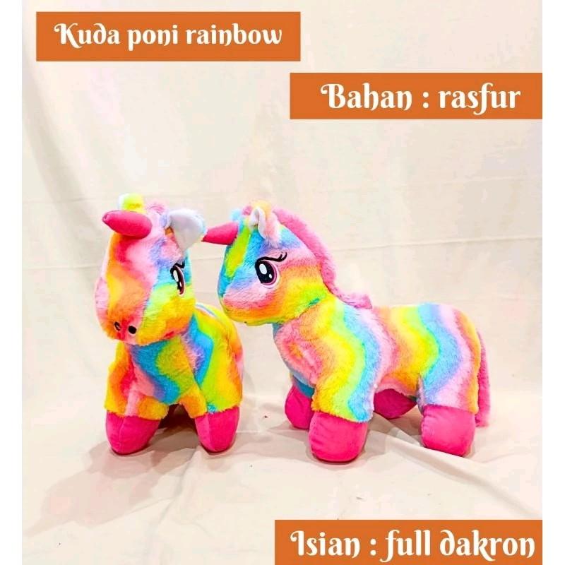BONEKA LITTLE PONY RAINBOW/KUDA PONI PELANGI/BONEKA KUDA PONY LUCU/KADO LITTLE PONY/KUDA PONY JAWA TIMUR MURAH PREMIUM Dolls 2